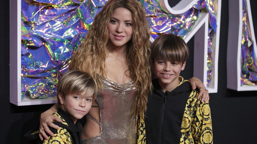 shakira y sus hijos