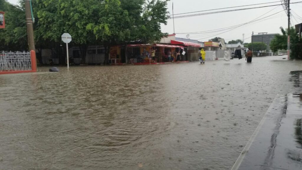 Fuertes lluvias en Montería dejaron graves inundaciones