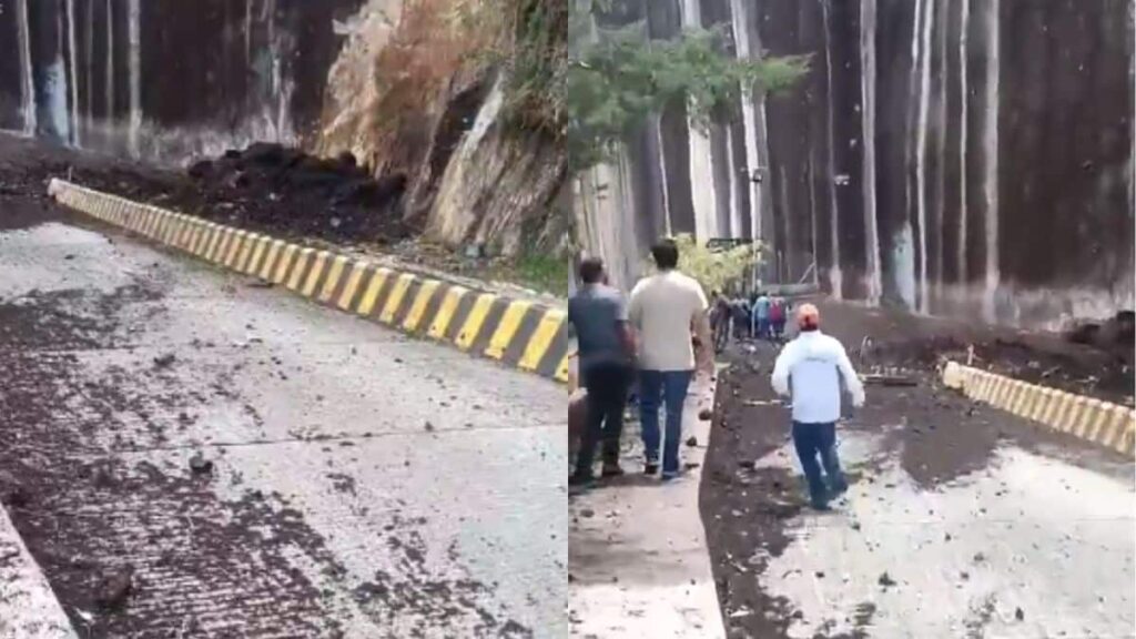 Impactante video: se desprendió una parte de la piedra de El Peñol