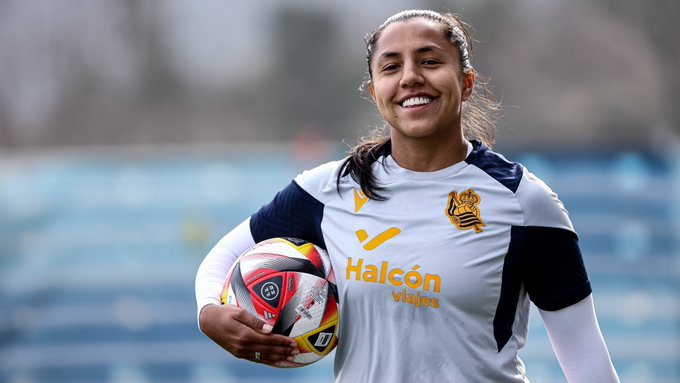 La colombiana Manuela Vanegas marcó un golazo que la tiene en la cima