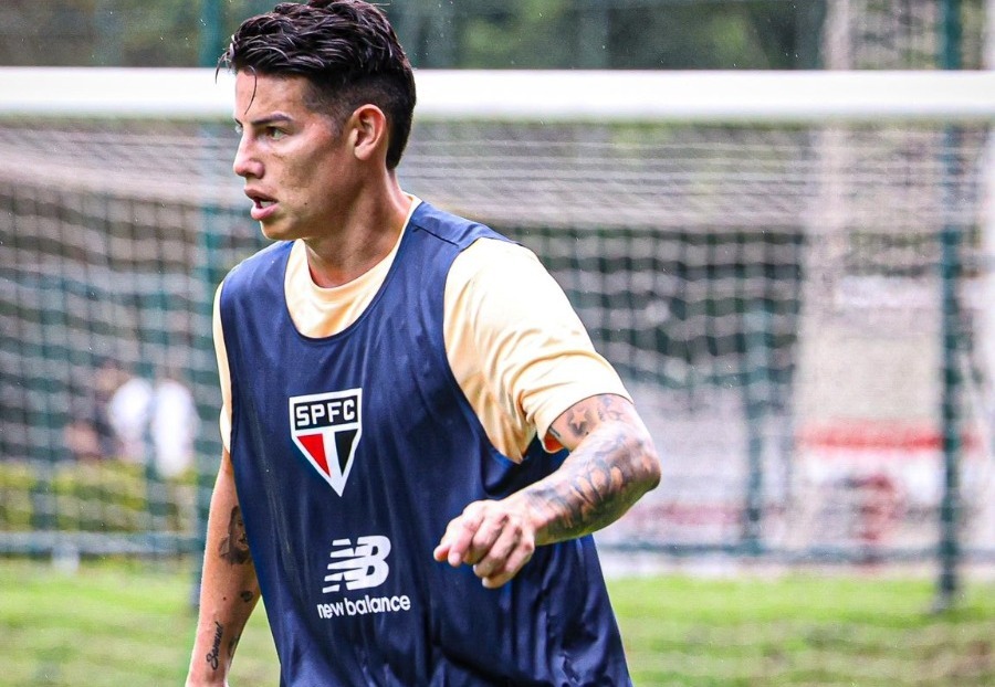 James Rodríguez continuaría en Sao Paulo