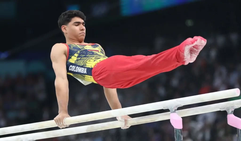 ¡Brillante Ángel Barajas! Obtuvo primera medalla olímpica en gimnasia para Colombia