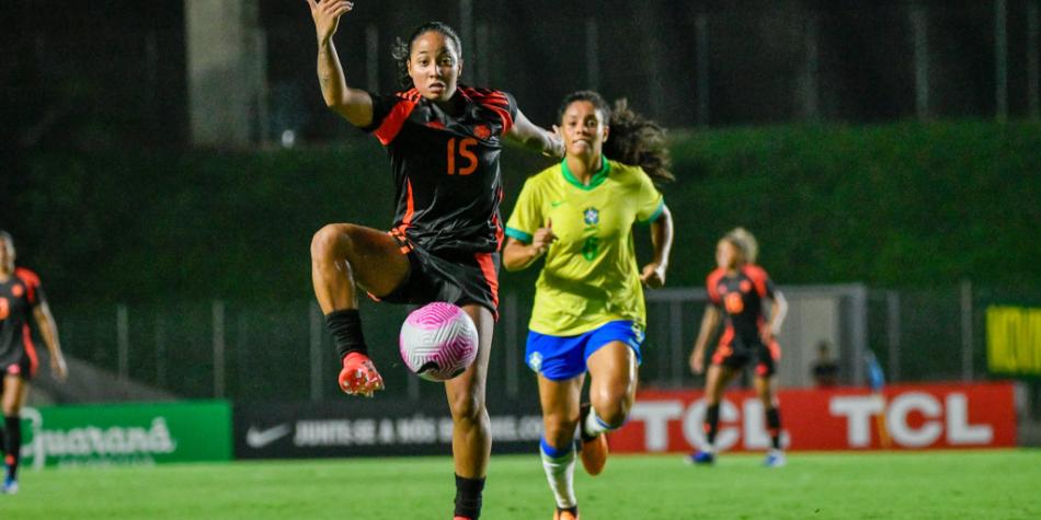 Colombia cayó derrotada ante Brasil